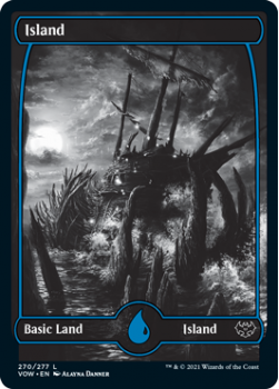 Island : 270/277 INNISTRAD CRIMSON VOW - Magic the Gathering Single Card