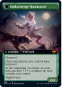 Avabruck Caretaker // Hollowhenge Huntmaster (BORDERLESS) : 384 INNISTRAD CRIMSON VOW - Magic the Gathering Single Card - Image 2