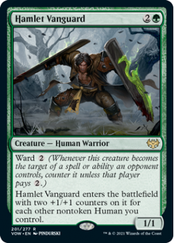 Hamlet Vanguard : 201/277 INNISTRAD CRIMSON VOW - Magic the Gathering Single Card