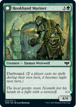 Hookhand Mariner // Riphook Raider : 203/277 INNISTRAD CRIMSON VOW - Magic the Gathering Single Card