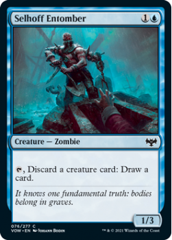 Selhoff Entomber : 076/277 INNISTRAD CRIMSON VOW - Magic the Gathering Single Card