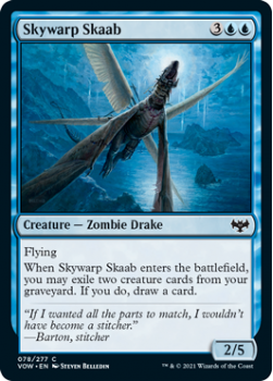 Skywarp Skaab : 078/277 INNISTRAD CRIMSON VOW - Magic the Gathering Single Card