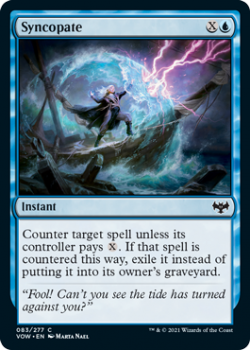 Syncopate : 083/277 INNISTRAD CRIMSON VOW - Magic the Gathering Single Card