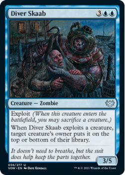 Diver Skaab : 056/277 INNISTRAD CRIMSON VOW - Magic the Gathering Single Card