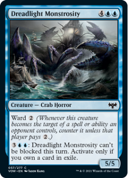 Dreadlight Monstrosity : 057/277 INNISTRAD CRIMSON VOW - Magic the Gathering Single Card