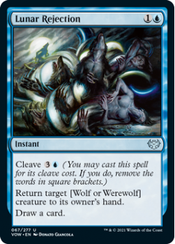 Lunar Rejection : 067/277 INNISTRAD CRIMSON VOW - Magic the Gathering Single Card