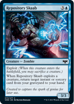 Repository Skaab (FOIL) : 073/277 INNISTRAD CRIMSON VOW - Magic the Gathering Single Card