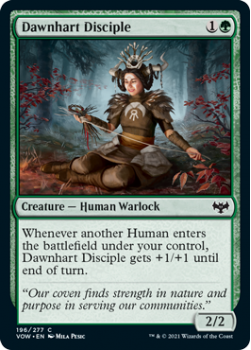 Dawnhart Disciple (FOIL) : 196/277 INNISTRAD CRIMSON VOW - Magic the Gathering Single Card