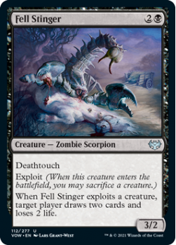 Fell Stinger : 112/277 INNISTRAD CRIMSON VOW - Magic the Gathering Single Card