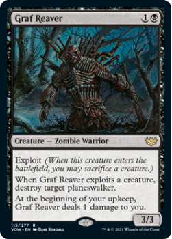 Graf Reaver (FOIL) : 115/277 INNISTRAD CRIMSON VOW - Magic the Gathering Single Card