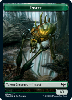 Inset Token : 013/021 INNISTRAD CRIMSON VOW - Magic the Gathering Single Card