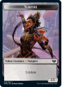 Vampire // Zombie Token (FOIL) : INNISTRAD CRIMSON VOW - Magic the Gathering Single Card