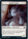 Spirit Cleric // Human Token (FOIL) : INNISTRAD CRIMSON VOW - Magic the Gathering Single Card