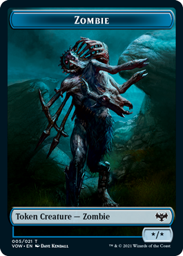 Zombie // Blood Token (FOIL) : INNISTRAD CRIMSON VOW - Magic the Gathering Single Card Zombie // Blood Token (FOIL) : INNISTRAD CRIMSON VOW - Magic the Gathering Single Card