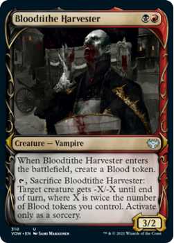 Bloodtithe Harvester (SHOWCASE) : 310 INNISTRAD CRIMSON VOW - Magic the Gathering Single Card