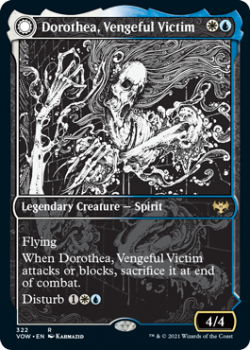 Dorothea, Vengeful Victim // Dorothea's Retribution (SHOWCASE) (FOIL) : 322 INNISTRAD CRIMSON VOW - Magic the Gathering Single Card