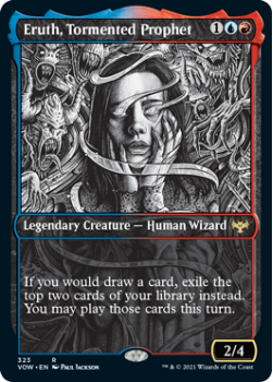 Eruth, Tormented Prophet (SHOWCASE) (FOIL) : 323 INNISTRAD CRIMSON VOW - Magic the Gathering Single Card