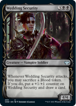 Wedding Security (SHOWCASE) : 299 INNISTRAD CRIMSON VOW - Magic the Gathering Single Card