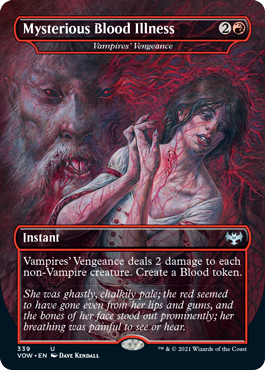 dracula series cards mtg Whenever you create a Blood token Dracula Series | MTG Wolf