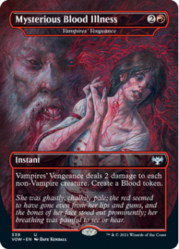 Vampires' Vengeance (DRACULA SERIES) (FOIL) : 339 INNISTRAD CRIMSON VOW - Magic the Gathering Single Card
