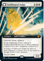 Faithbound Judge // Sinner's Judgment (BORDERLESS) : 348 INNISTRAD CRIMSON VOW - Magic the Gathering Single Card