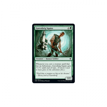 Garenbrig Squire (FOIL) : THRONE OF ELDRAINE 158/269 - Magic the Gathering Single Card