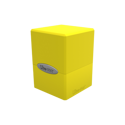 Ultra Pro Deck Box - Satin Cube - Lemon Yellow