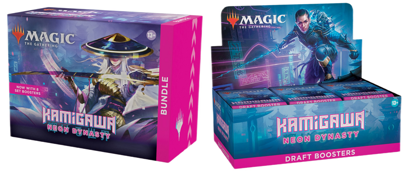 Magic the Gathering: Kamigawa Neon Dynasty - Combo Draft Booster Box + Bundle Magic the Gathering: Kamigawa Neon Dynasty - Combo Draft Booster Box + Bundle