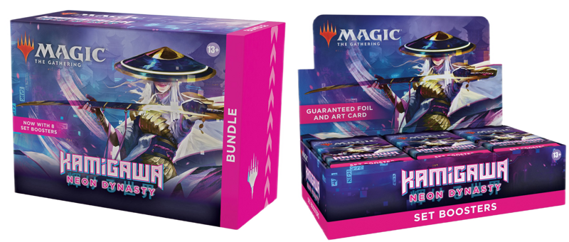 Magic the Gathering: Kamigawa Neon Dynasty - Combo SET Booster Box + Bundle Magic the Gathering: Kamigawa Neon Dynasty - Combo SET Booster Box + Bundle