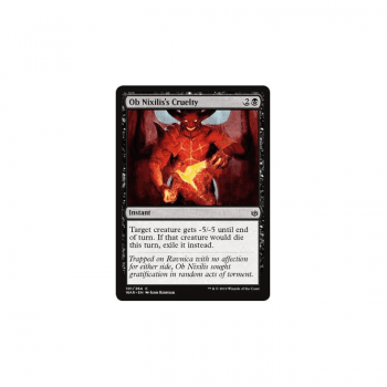 Ob Nixilis's Cruelty : WAR OF THE SPARK 101/264 - Magic the Gathering Single Card