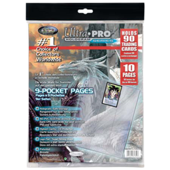 Ultra Pro 9-Pocket 11-Hole Platinum Page (10 count)