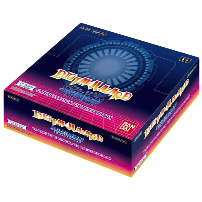 Digimon Card Game - Digital Hazard Booster Display EX-02 (24 Packs) Digimon Card Game - Digital Hazard Booster Display EX-02 (24 Packs)