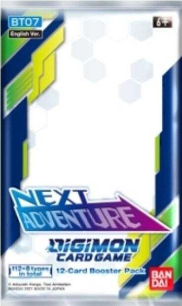 Digimon Card Game - Next Adventure Booster Pack BT07 (12 Cards) Digimon Card Game - Next Adventure Booster Pack BT07 (12 Cards)