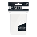 Ultra Pro Deck Protectors - Standard Size (50) - Pro Matte White