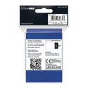 Ultra Pro Deck Protectors - Standard Size (50) Pro-Gloss Blue - Image 2