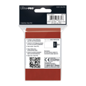 Ultra Pro Deck Protectors - Standard Size (50) Pro-Gloss Red - Image 2