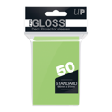 Ultra Pro Deck Protectors - Standard Size (50) Pro-Gloss Lime Green
