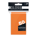 Ultra Pro Deck Protectors - Standard Size (50) Pro-Gloss Orange