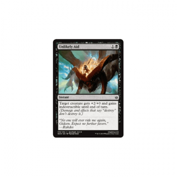 Unlikely Aid : WAR OF THE SPARK 109/264 - Magic the Gathering Single Card