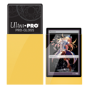 Ultra Pro Deck Protectors - Small Size (60) - Solid Yellow - Image 3