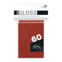 Ultra Pro Deck Protectors - Small Size (60) - Solid Red