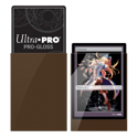 Ultra Pro Deck Protectors - Small Size (60) - Solid Brown - Image 3