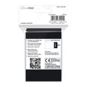 Ultra Pro Deck Protectors - Small Size (60) - Pro Matte Black - Image 2
