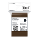 Ultra Pro Deck Protectors - Small Size (60) - Pro Matte Brown - Image 2