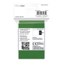 Ultra Pro Deck Protectors - Small Size (60) - Pro Matte Green - Image 2