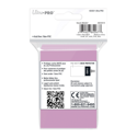Ultra Pro Deck Protectors - Small Size (60) - Pro Matte Pink - Image 2
