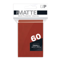 Ultra Pro Deck Protectors - Small Size (60) - Pro Matte Red