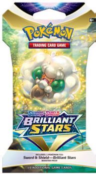 Pokemon Brilliant Stars: BLISTER Booster Pack Whimsicott V-Star