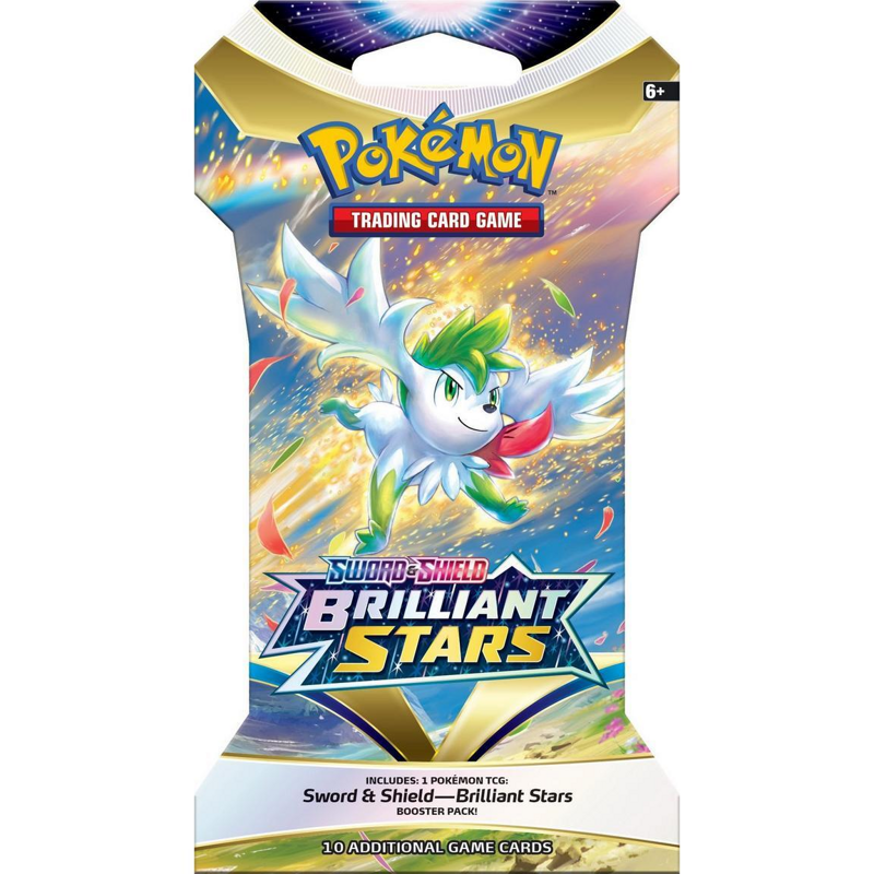 Pokemon Brilliant Stars: BLISTER Booster Pack Shaymin V-Star Pokemon Brilliant Stars: BLISTER Booster Pack Shaymin V-Star