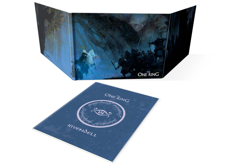 The One Ring RPG 2nd Edition Loremaster's Screen & Rivendell Compendium